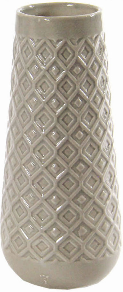 Vaza Cre, keramika, sort. barve, 25,5 cm
