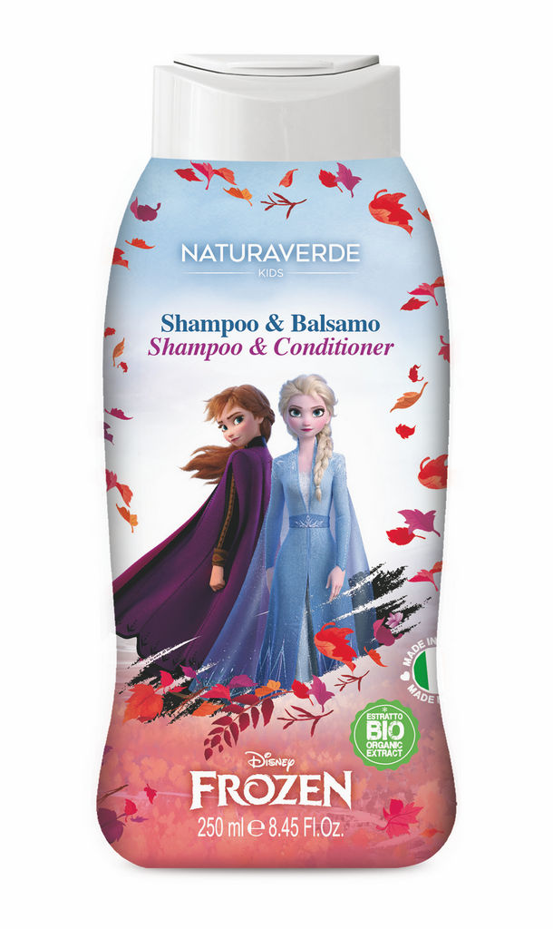 Šampon & balzam Naturaverde, otroški, Frozen, 250 ml