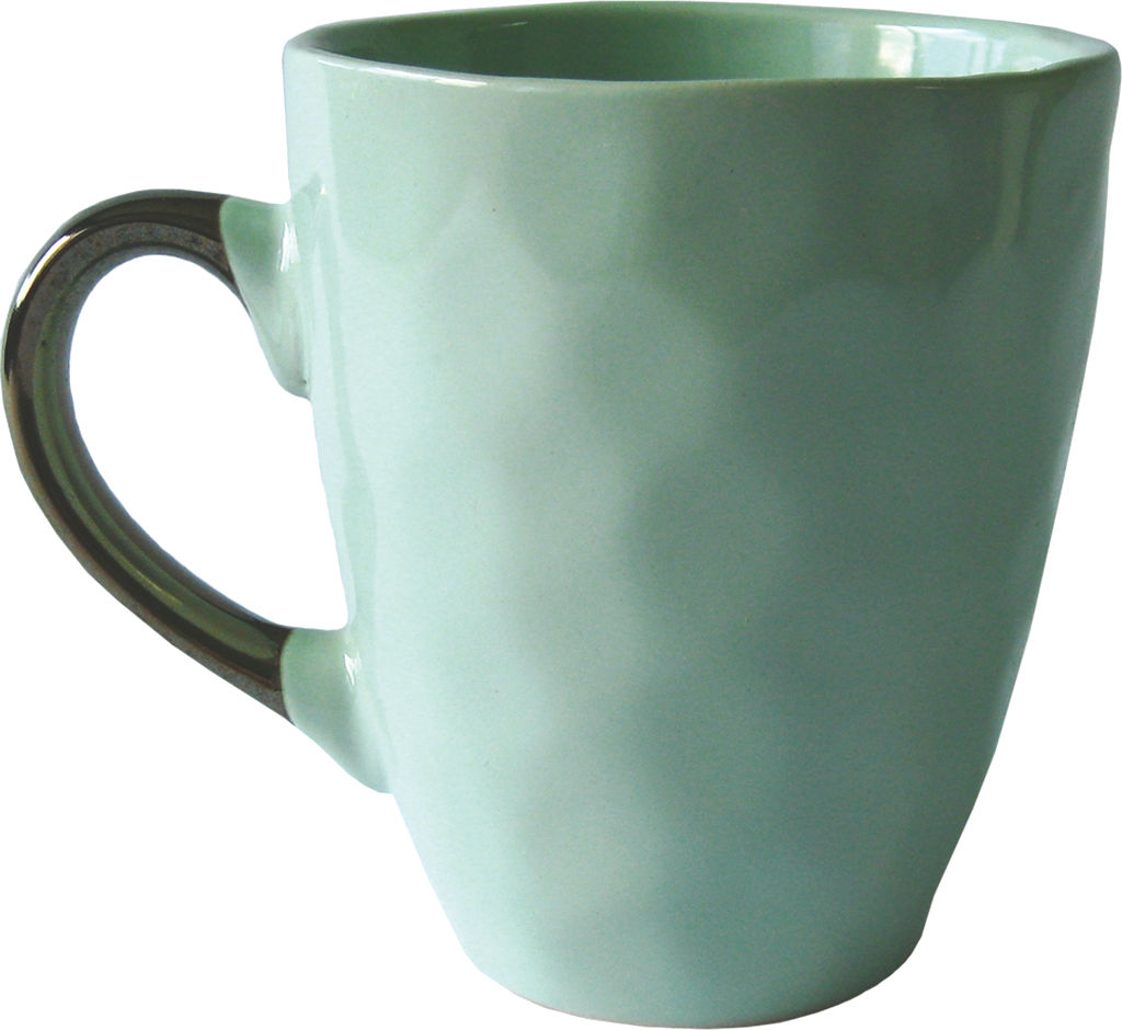 Lonček mug Colors, keramika, sort. barve, 335 ml