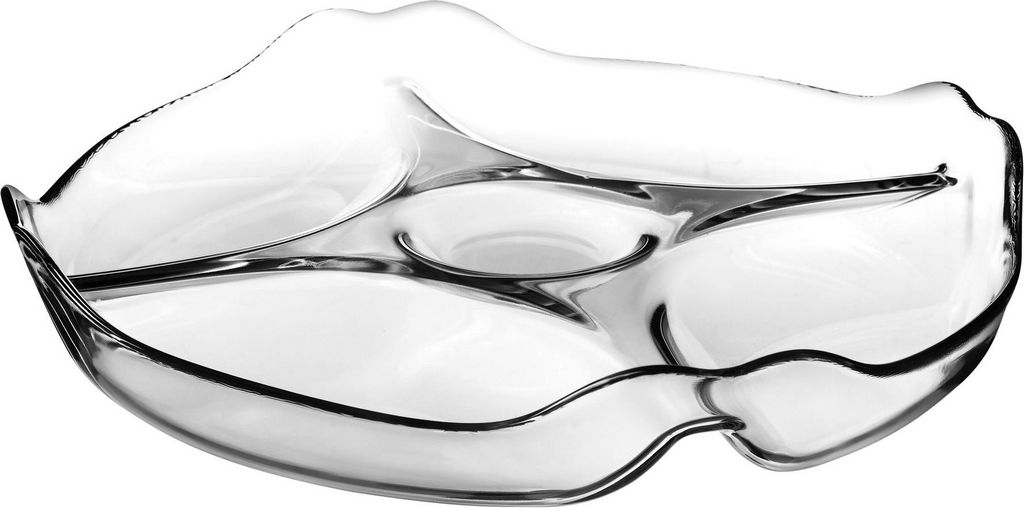 Krožnik Basic, 4-delni steklo, 25,2 cm