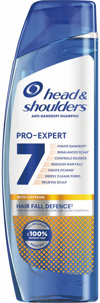 Head & Shoulders Šampon Proti Prhljaju Pro-Expert 7 Hair Fall Defense with Caffeine 250ml
