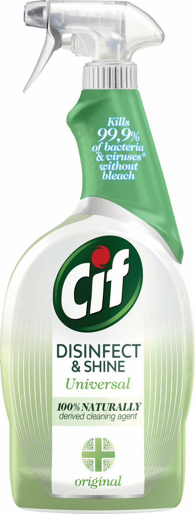Čistilo Cif Disinfect&shine, 750 ml