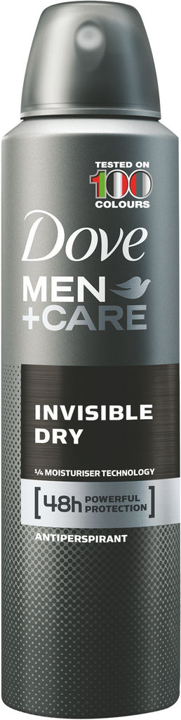 Dezodorant sprej Dove Invisible Dry moški, 150 ml