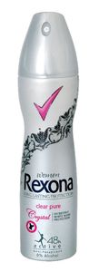 Dezodorant spray Rexona, Clear pure,150ml