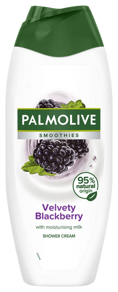 Gel za prhanje Palmolive, Smoothies, Blackberry, 500 ml