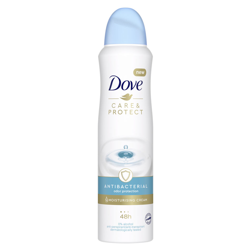 Dezodorant sprej Dove, protect&care, 150ml