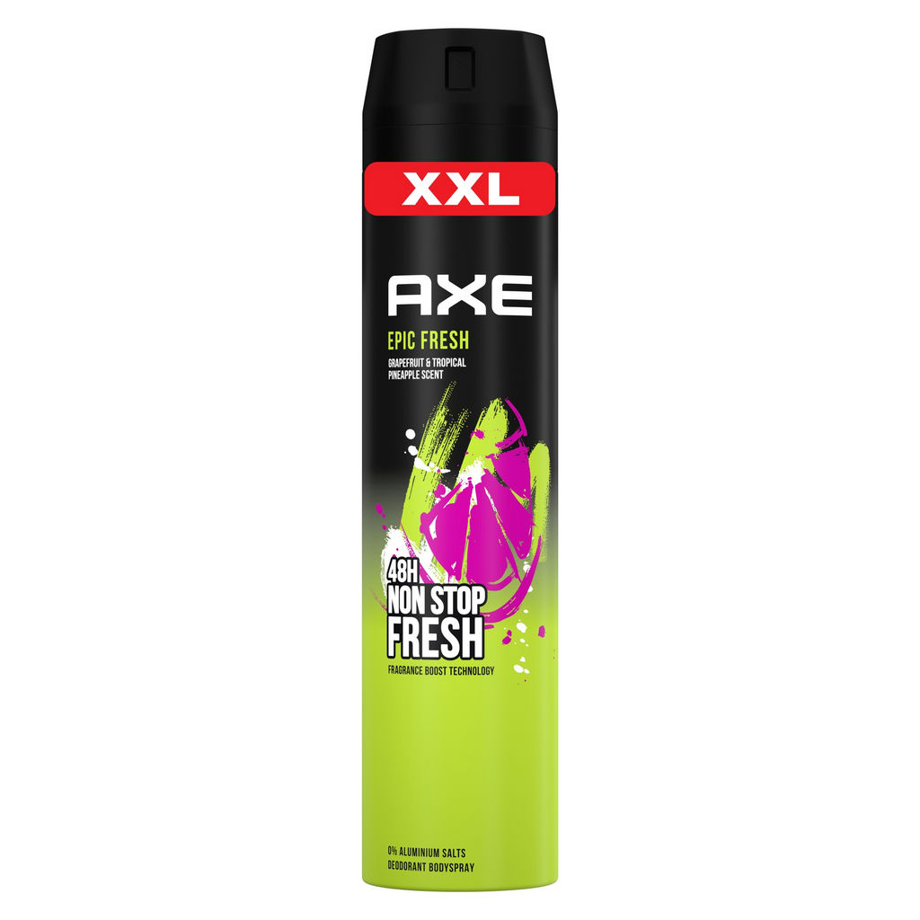 Dezodorant v spreju Axe, moški, Epic Fresh, 250 ml