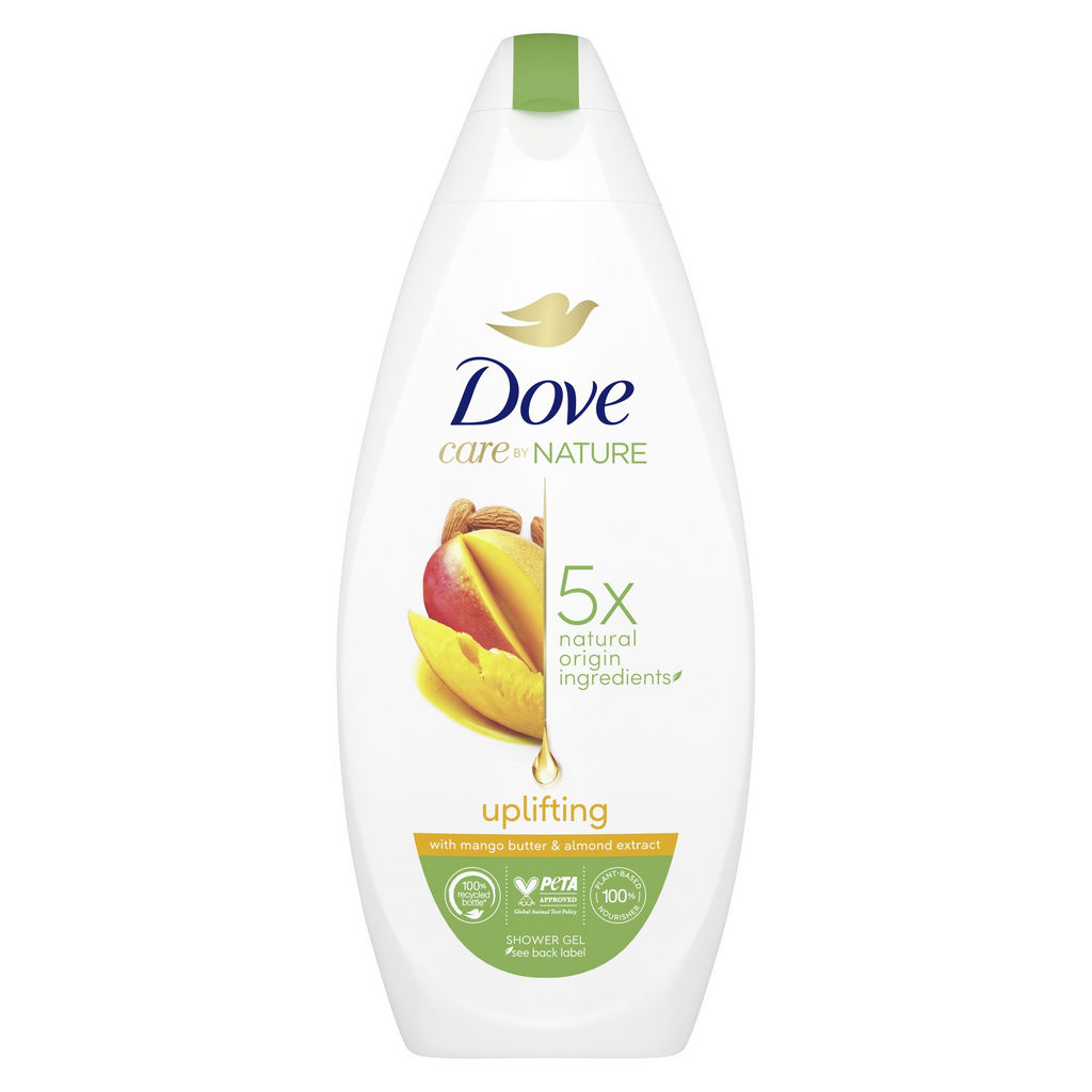 Gel za prhanje Dove, Uplifting Mango, 225 ml