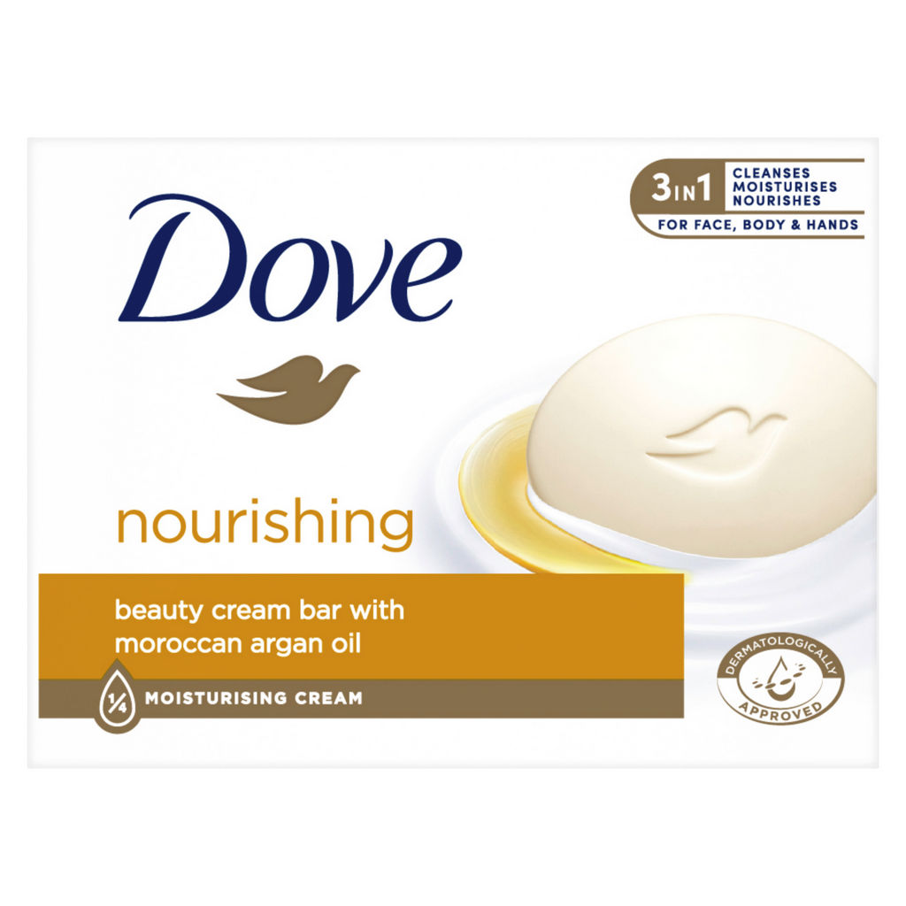 Milo toaletno Dove, trdo, Cream oil, 90 g