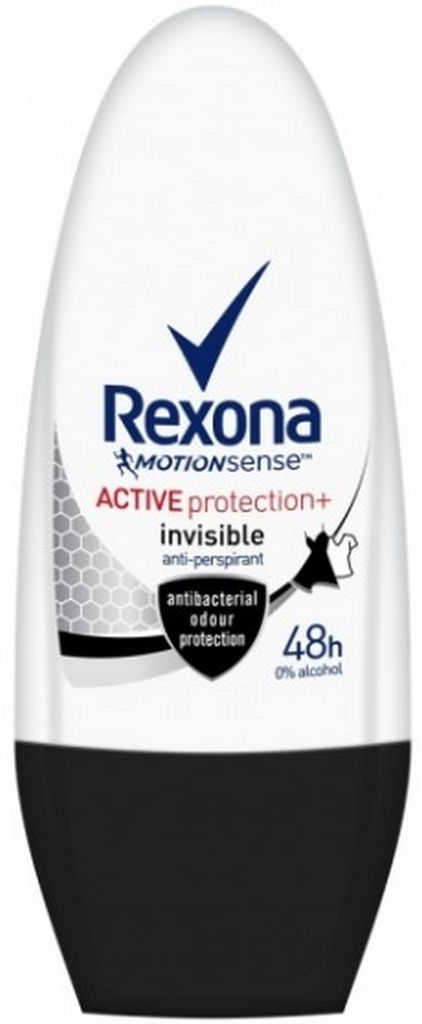 Roll-on Rexona, žen., Antibacterial+invisible, 50ml