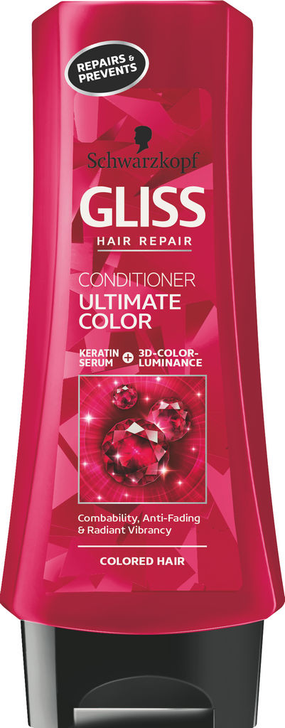 Balzam za lase Gliss, Ultimate Color za barvane lase, 200 ml