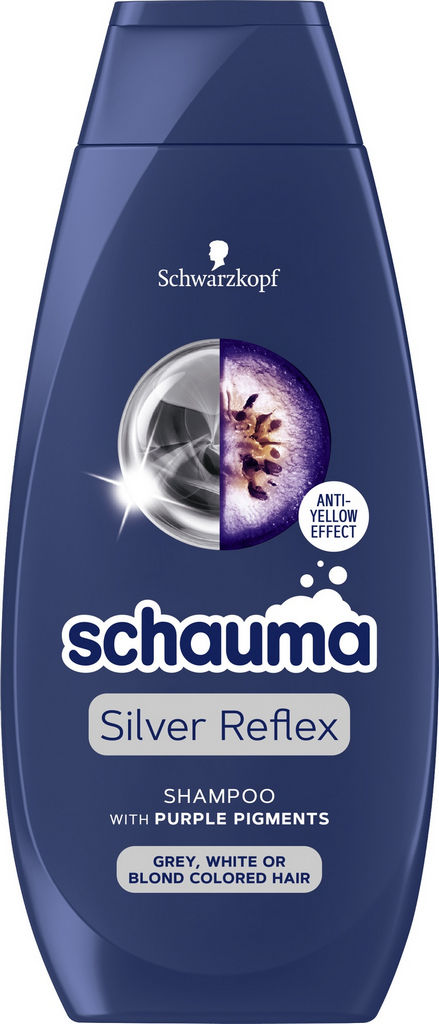 Šampon Schauma, Silver Reflex, 400 ml