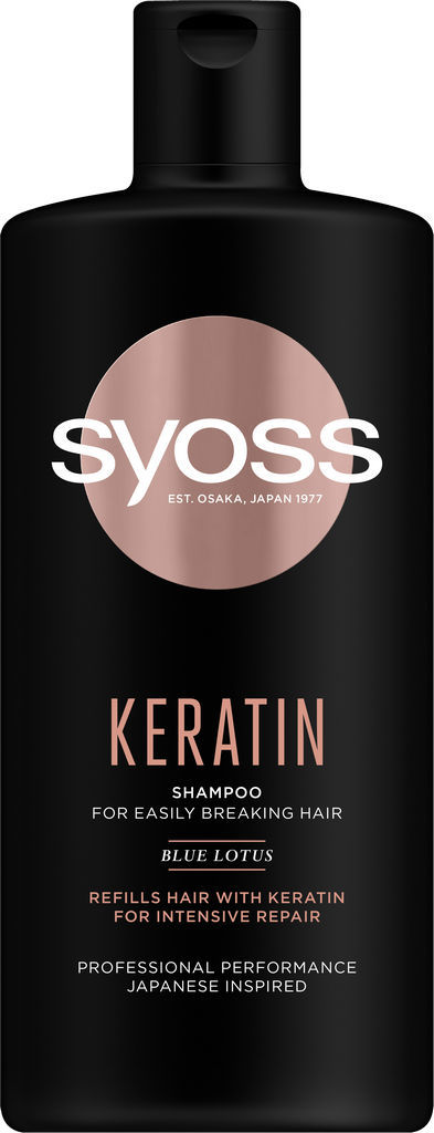 Šampon za lase Syoss Keratin, 440 ml