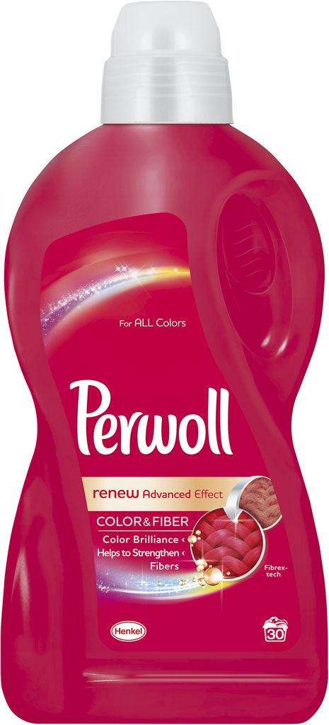 Pralni prašek Perwoll gel  Renew Advanced Color, 1,8l