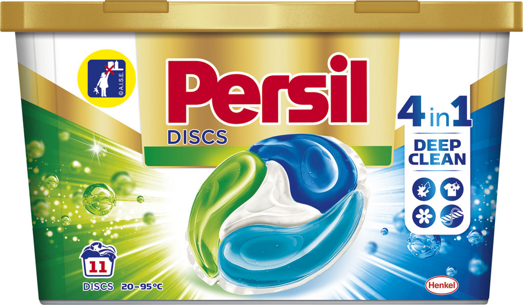 Pralni prašek Persil, Discs Regular Box, 11 pranj, 275g