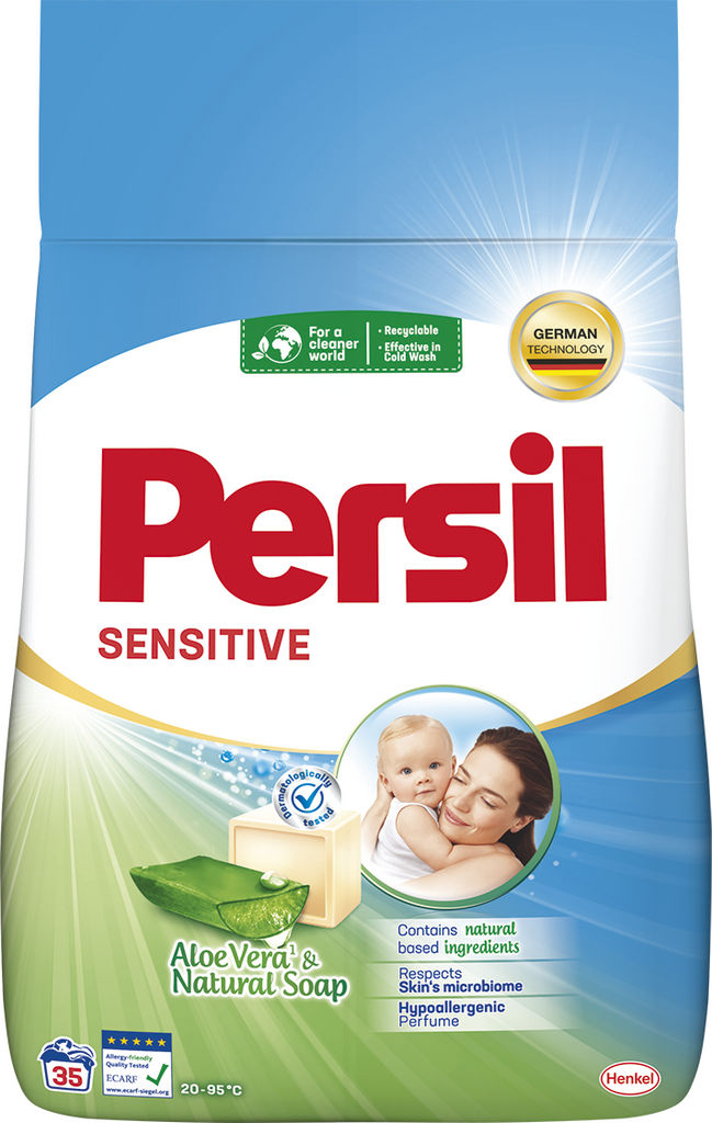 Pralni prašek Persil, Sensitive, 35 pranj, 2,1 kg