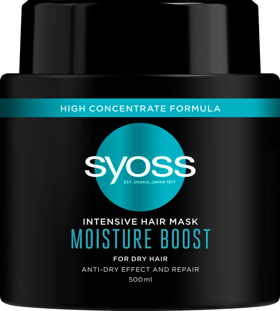 Maska za lase Syoss, Moisture Boost, 500 ml