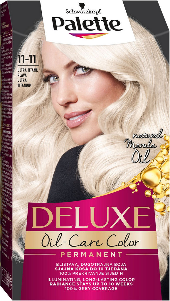 Barva za lase Palette Deluxe, 11 – 11, Titan Blonde