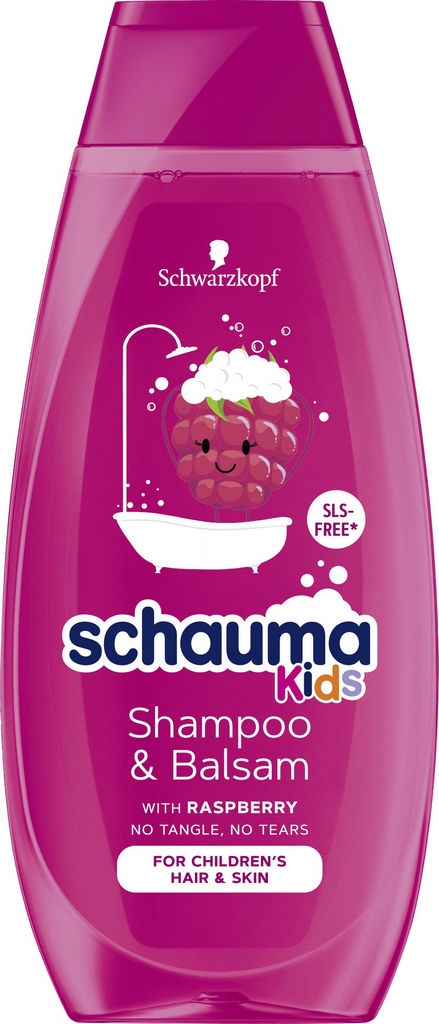 Šampon Schauma Kids, Raspberry girl, 400 ml