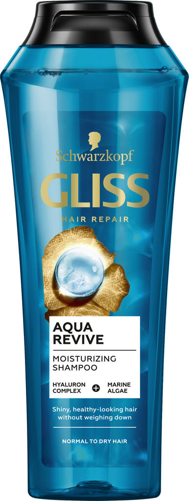 Šampon Gliss, Aqua Revive, 400 ml