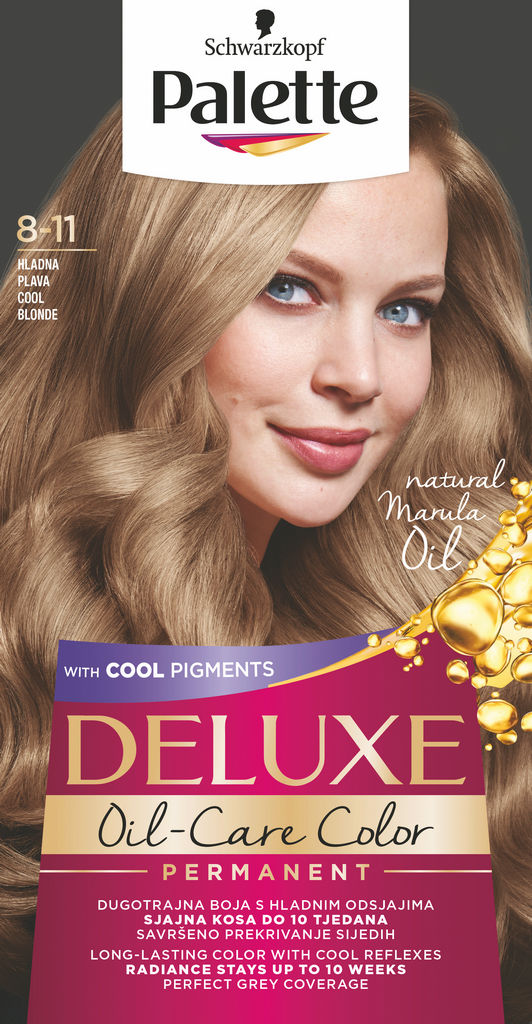 Barva za lase Palette Deluxe, 8 – 11, Natural Blond