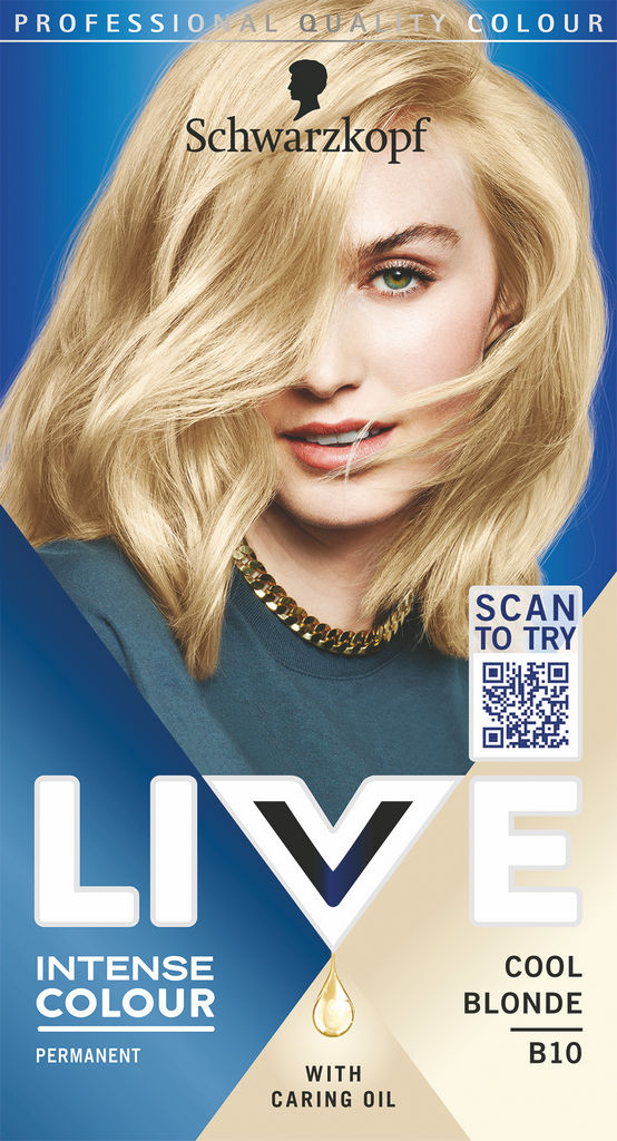 Barva za lase Live B10, Cool Blonde