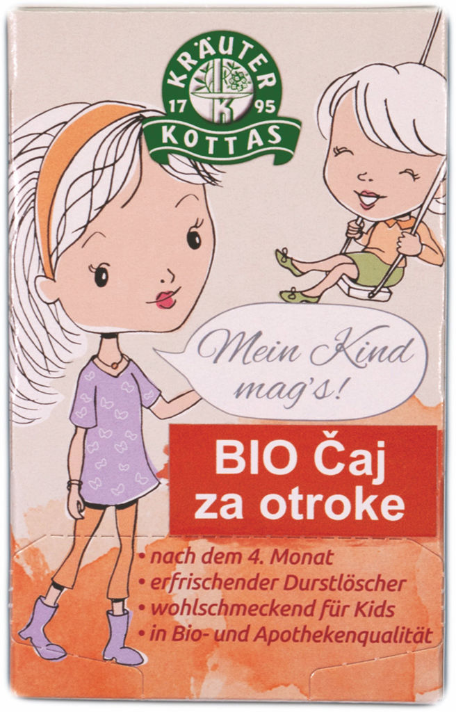 Čaj Bio Dr. Kottas, za otroke, zeliščni, 30 g