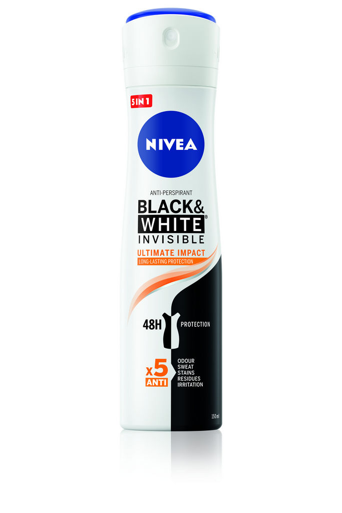 Dezodorant Nivea ženski black&white, Ultimate impact 150ml