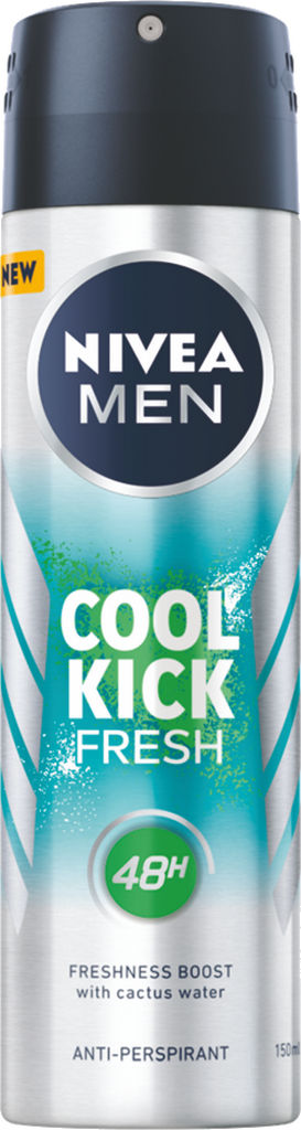 Dezodorant Nivea, Fresh kick sprej za moške, 150 ml