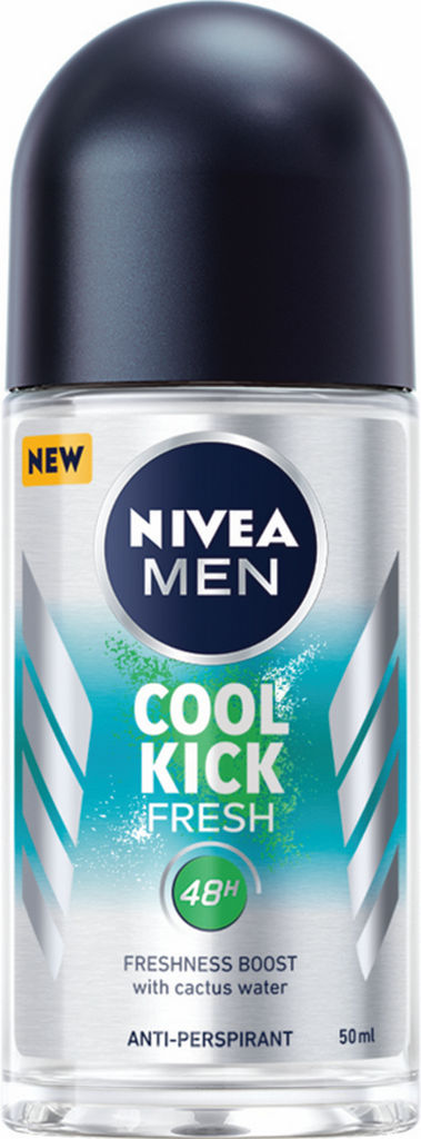Dezodorant roll-on Nivea, fresh kick za moške, 50 ml