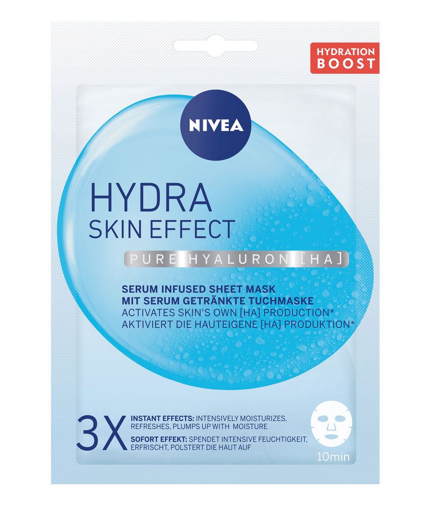 Maska za obraz Nivea, Hydra Skin Effect