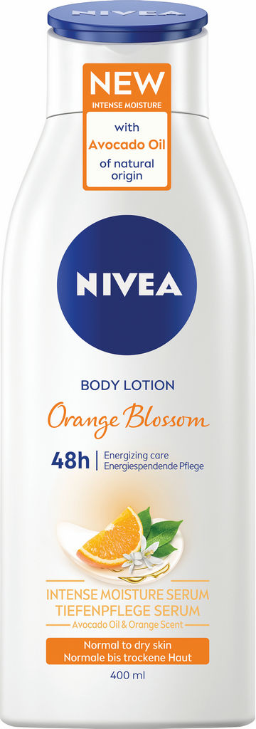 Losjon za telo Nivea, Orange Blossom, 400 ml