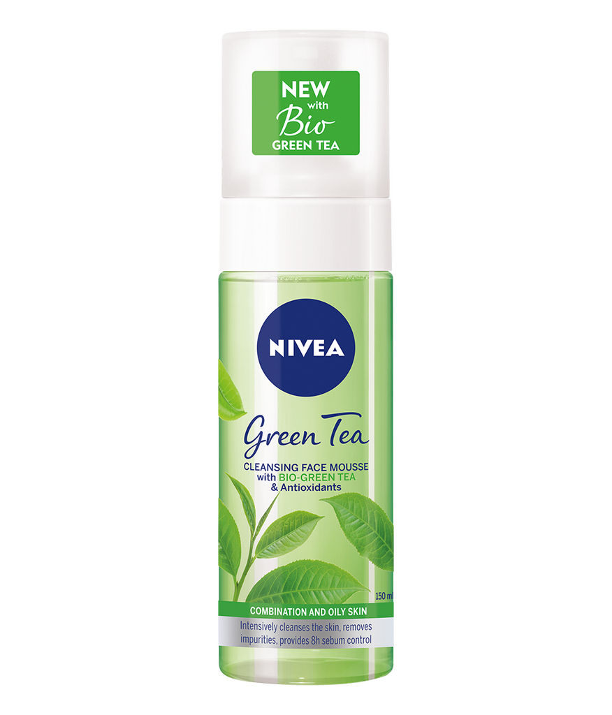 Pena za čiščenje obraza Nivea, Green Tea, 150 ml