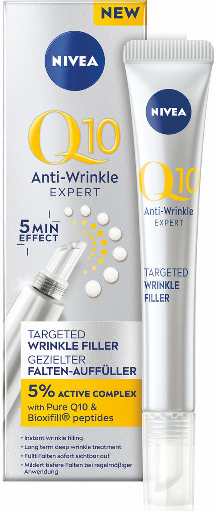 Polnilo za gube Nivea, Q10 Anti-Wrinkle, Expert, 15 ml