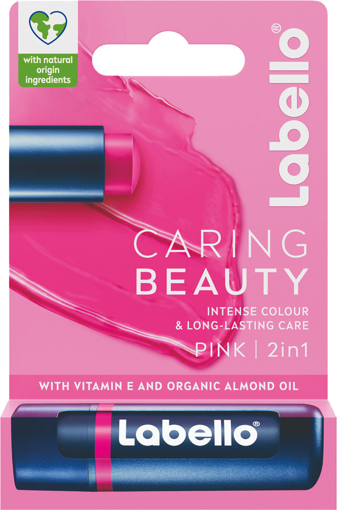 Balzam za ustnice Labello, Caring Beauty Pink