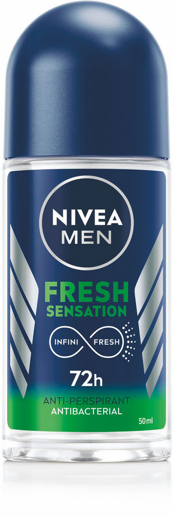 Dezodorant roll-on Nivea, Fresh Sensation, moški, 50 ml