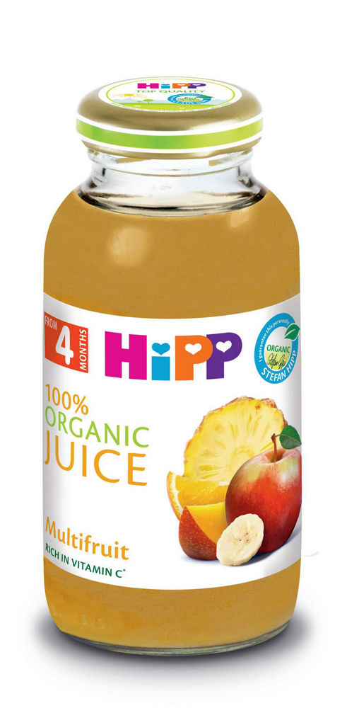Sok Hipp Bio, multivitaminski, 200 ml