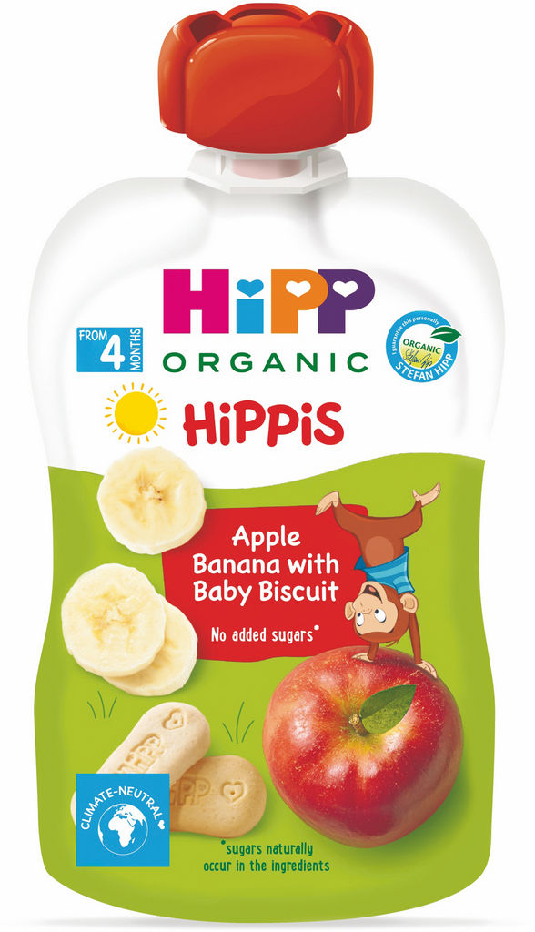 Blazinica Bio Hipp žitna jabolka, banana, keksi, 100 g