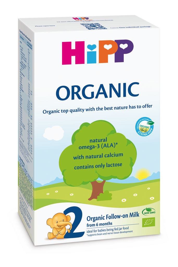 Mleko Hipp, Bio, 2 organic, 300 g
