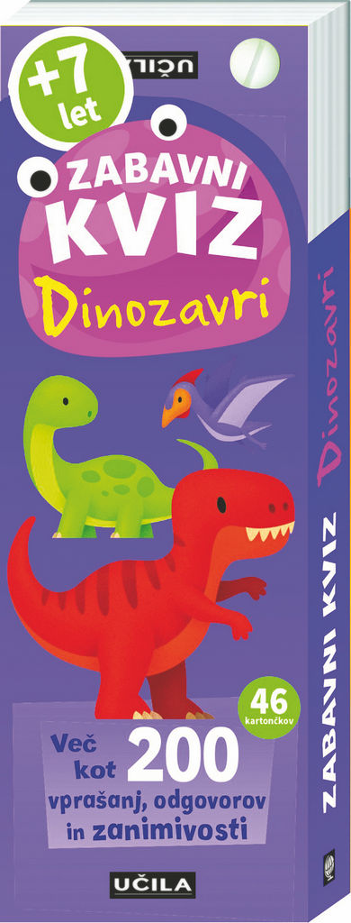Knjiga Zabavni kviz, Dinozavri