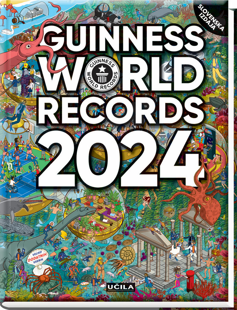 Knjiga Guinnesova knjiga rekordov 2024